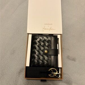 Andar The Lo Wallet - Black Woven